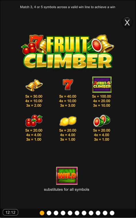  fruit climber slot